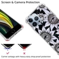 thumbnail image 5 of Flowers Eye Case for iPhone 12 Pro Max,Aesthetic Art Design Pattern TPU Shock-proof Cover Case, 5 of 6