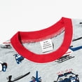 thumbnail image 5 of NOLDARES Toddler Baby Boy Summer Clothes T-Shirt and Shorts Summer Beach Boy Outfits(Red,5-6 Years), 5 of 9