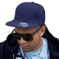 thumbnail image 3 of Result Headwear Bronx Original Flat Peak Snapback Cap, 3 of 3