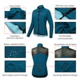 thumbnail image 5 of AOLIGEI Womens Ultralight Cycling Jacket Anti-UV Windproof Cycling Jersey MTB Bike Windcoat Hiking Jacket Bicycle Clothes, 5 of 6