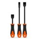 thumbnail image 1 of 3 PCS Cylinder Cleaning Shovel Rubber Removing Shovel Scraper Black & Orange Steel Of Range Hood Small Shovel, 1 of 4
