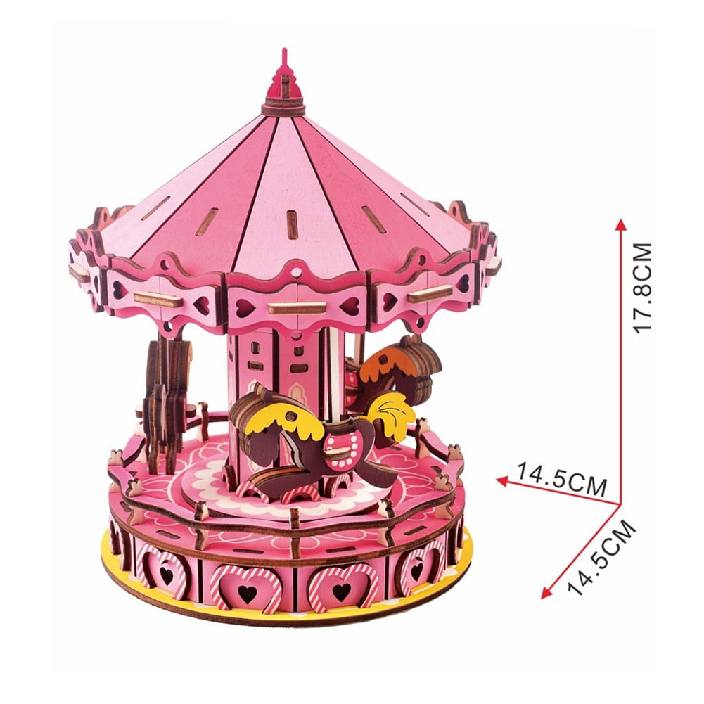 Details about / 1Pcs Ferris Wheel 3D Wooden Puzzle Mechanical Gear Drive Toy Children Adult Gift