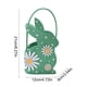thumbnail image 3 of Bolsa de regalo para dulces de Pascua | Bolsa de tela no tejida con forma de huevo | Bordes reforzados y duraderos | Asa cómoda para niños y adultos | Organizador multiusos para guardar refrigerios, 3 of 6