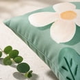 thumbnail image 4 of Btomtd 18 x 18 Pillow Cover, Flower Decorative Cushion Case, Removable and Washable Throw Pillow Cover for Sofa, A, 4 of 6