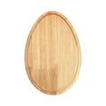 thumbnail image 5 of ACDANC Easter Bunny Wooden Serving Tray Easter Charcuterie Board Bunny Egg Plates Dishes Cheese Display Food Dish for Butcher Block Vegetables Fruit Salad Wood Decorative Tray, 5 of 8