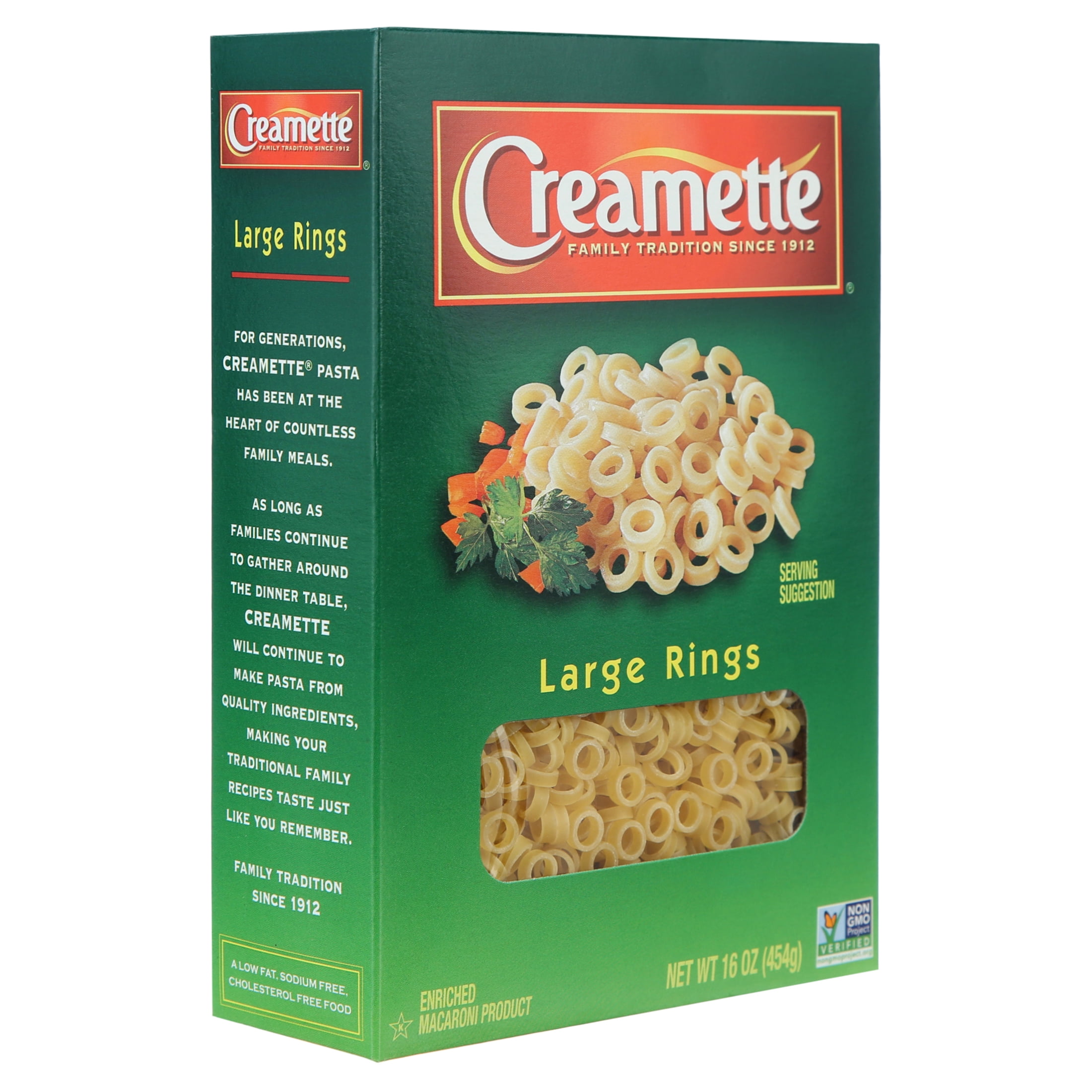 Creamette Large Pasta Rings, 16-Ounce Box