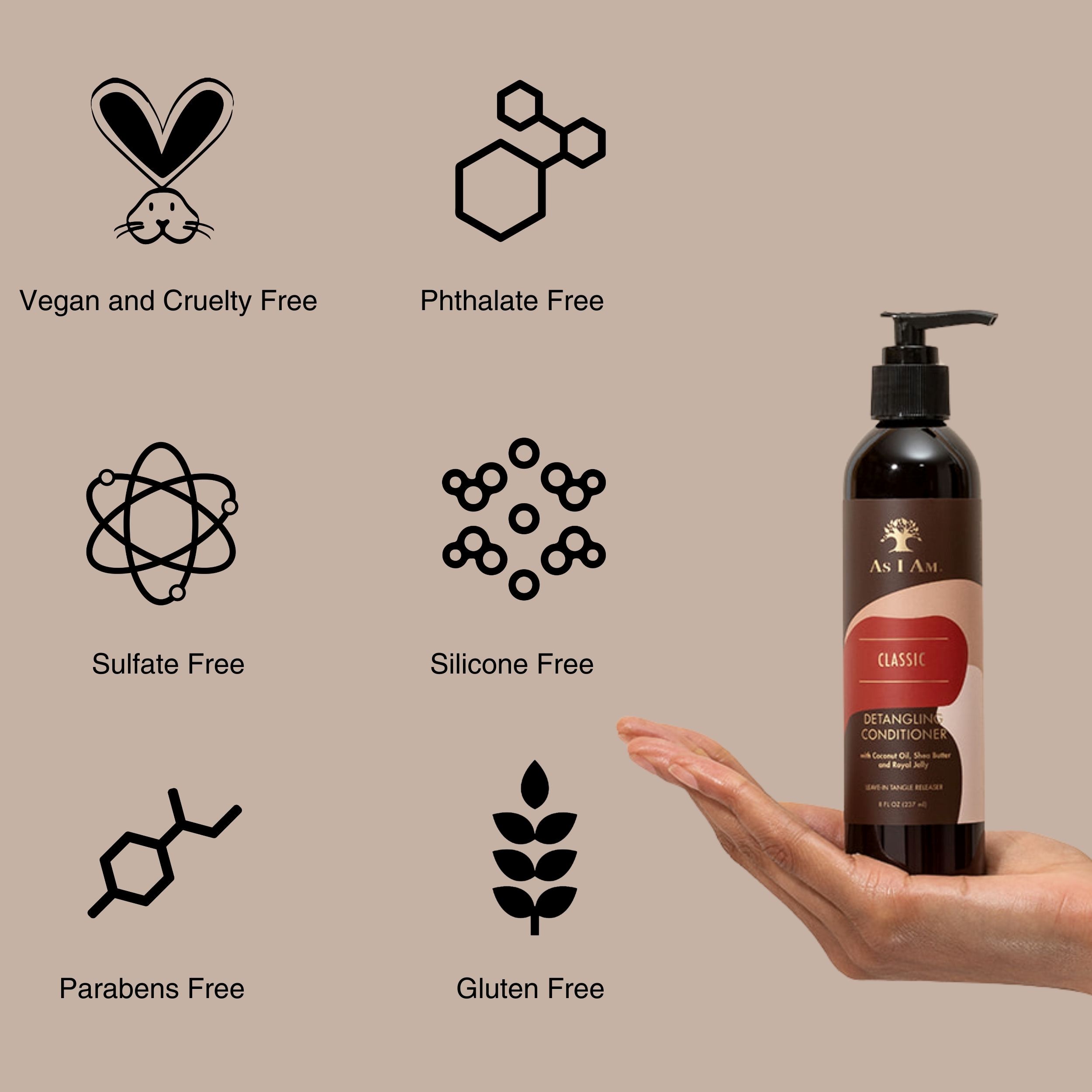 As I Am Detangling Conditioner with Coconut Oil, 8 oz photo 4