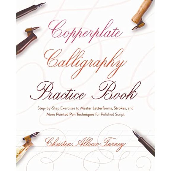 Pre-Owned Copperplate Calligraphy Practice Book (Hand-Lettering & Calligraphy Practice), 9781646045037, 1646045033, Paperback,