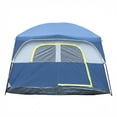 thumbnail image 2 of Hassch 6 Person Tent for Camping, Waterproof Easy Setup Tent with Carrying Bag, Portable Family Tent for Outdoor Hiking, Blue & Yellow, 2 of 10