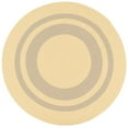 thumbnail image 1 of Colonial Mills Rug CN90R060X060 Coronado Round Braided Rug  Yellow - 5 ft., 1 of 1