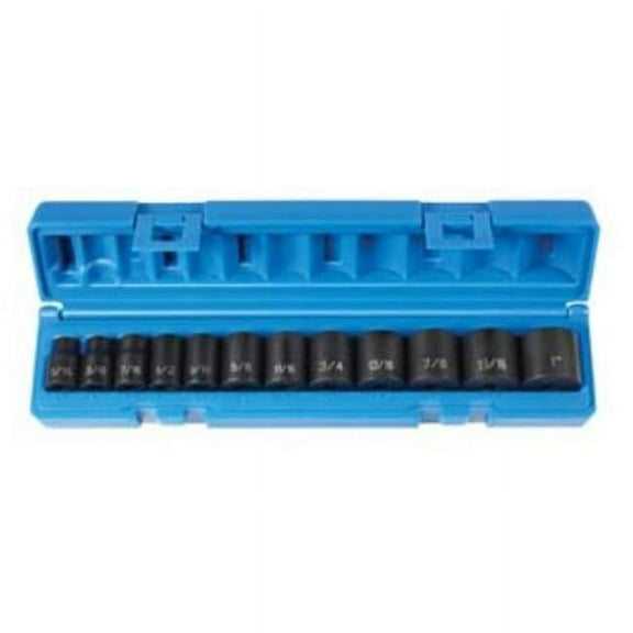 38 in. Drive 12 Piece 12 Point Standard Length Set