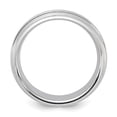 thumbnail image 2 of Cobalt Polished & Brushed Double Grooved 8mm Men's Band, 2 of 3