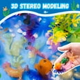 thumbnail image 3 of TanSiDing Hydrogel Ocean Animal Growing Kit, Home Science Project with Molds, Non-Toxic Water Beads for Creative Sensory Play, STEM Learning Activity, Educational Craft Set, 3 of 6