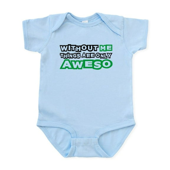 CafePress - Me Awesome Infant Bodysuit - Baby Light Bodysuit, Size Newborn - 24 Months