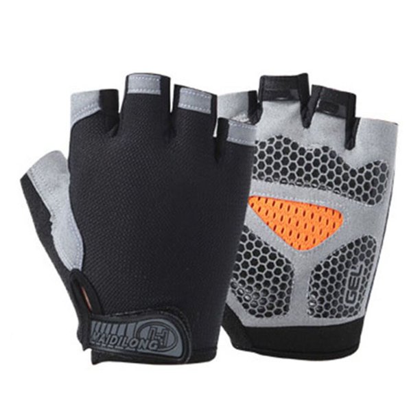 Loogdeel-guantes de silicona transpirables para Fitness, mancuernas para gimnasio, levantamiento de pesas, Crossfit, culturismo Fivean Guantes deportivos