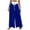 Blue pants for women, variant on ABPWLY Pants for Women Wide-Leg Pants for Women Casual Solid High Waist Drawstring Loose Pleated Palazzo Pants Long Flared Trousers Womens Slacks