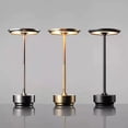thumbnail image 1 of Sladdlös Bordslampa, Dimbar, Metall, USB-uppladdningsbar, Skrivbordslampa - 1 st - WELLNGS, 1 of 3