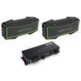 thumbnail image 1 of AudioControl ACM-1.300 Micro 300 Watt Mono Car Amplifier+(2) Bluetooth Speakers, 1 of 20