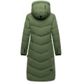 thumbnail image 3 of Marikoo Women's Knee-Length Quilted Winter Jacket with Hood - Benikoo, 3 of 9