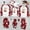 Red-C, variant on Penkiiy Family Christmas Pjs Matching Sets Christmas Baby Kids Child Printed Top Pants Family Matching Pajamas Set Red Christmas Pajamas 4-6 Years