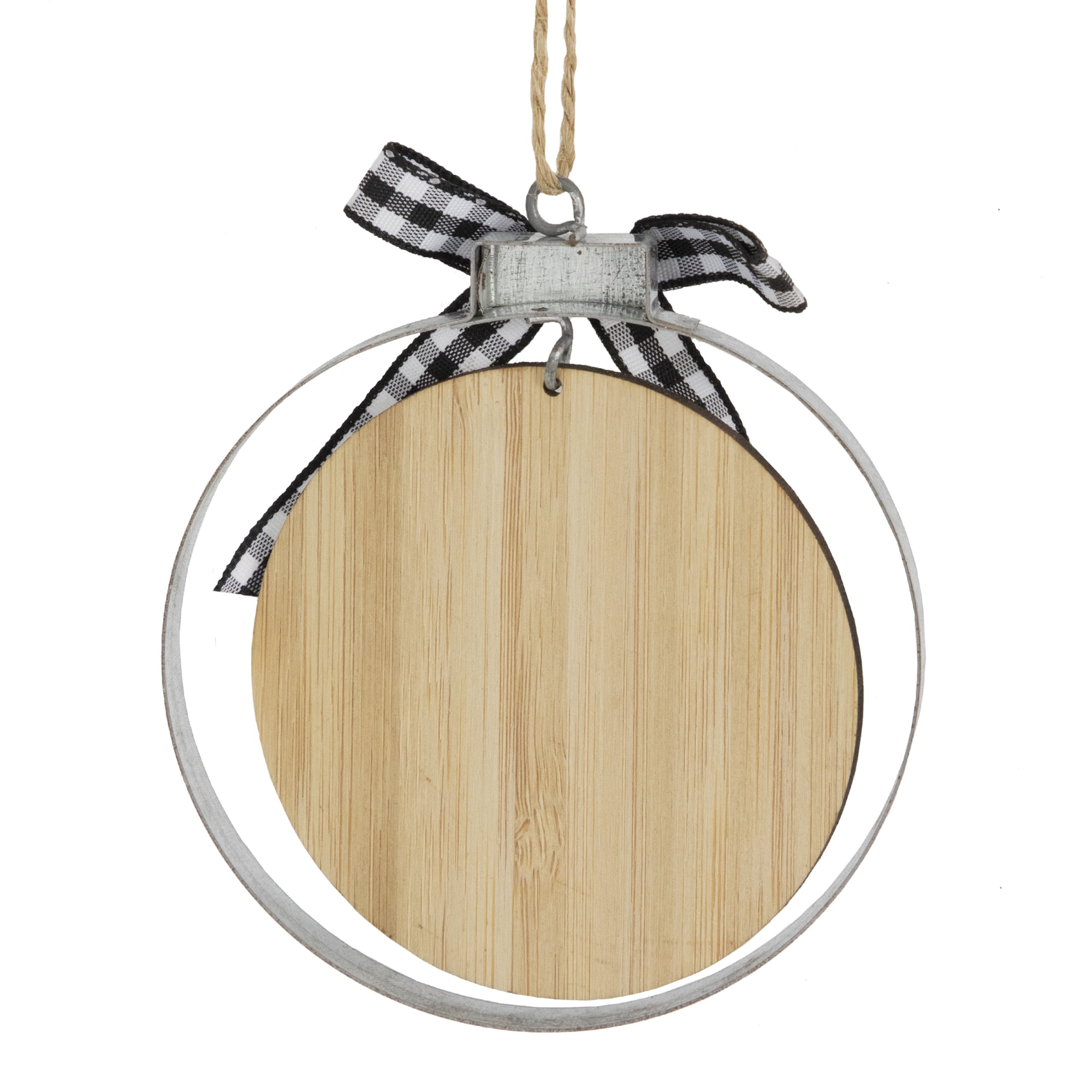 Northlight 4" Wood "Merry Christmas Fresh Cut Trees" Ornament