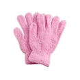 thumbnail image 3 of Men's Women's 2 Pairs Warm Winter Fuzzy Cozy Gloves, 2 Set Light Pink, 3 of 4