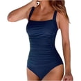 thumbnail image 4 of Trajes de baño de una pieza, traje de baño cerrado de talla grande, Push Up, trajes de baño femeninos para piscina, ropa de playa, 4 of 4