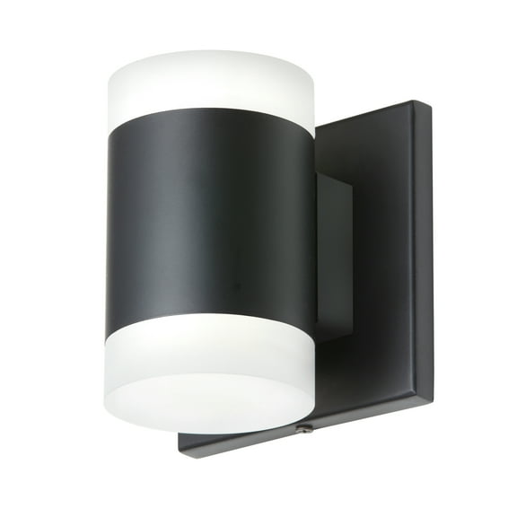 Dainolite 2 Light 14W Wall Sconce, Matte Black