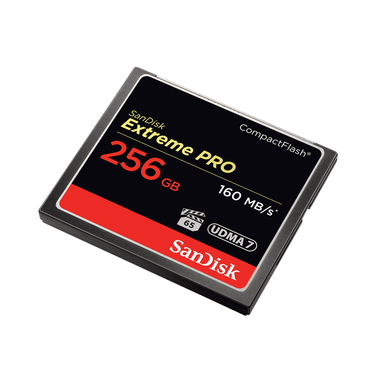 SanDisk 256GB Extreme PRO CompactFlash Memory Card - SDCFXPS-256G