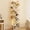 White, variant on Casacomoda 8 Tier Tree Bookshelf, Bookcase with LED Lights, Display Floor Standing Storage Shelf, Book Organizer Shelves for Home Office, Living Room, Vintage