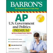 Barron's Test Prep: AP US Government and Politics Premium : With 5 Practice Tests (Paperback)