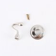 thumbnail image 3 of Unique Bargains Zinc Alloy Window Curtain Tieback Clothes Hook Drapery Wall Holdbacks Hooks Silver Tone, 3 of 7