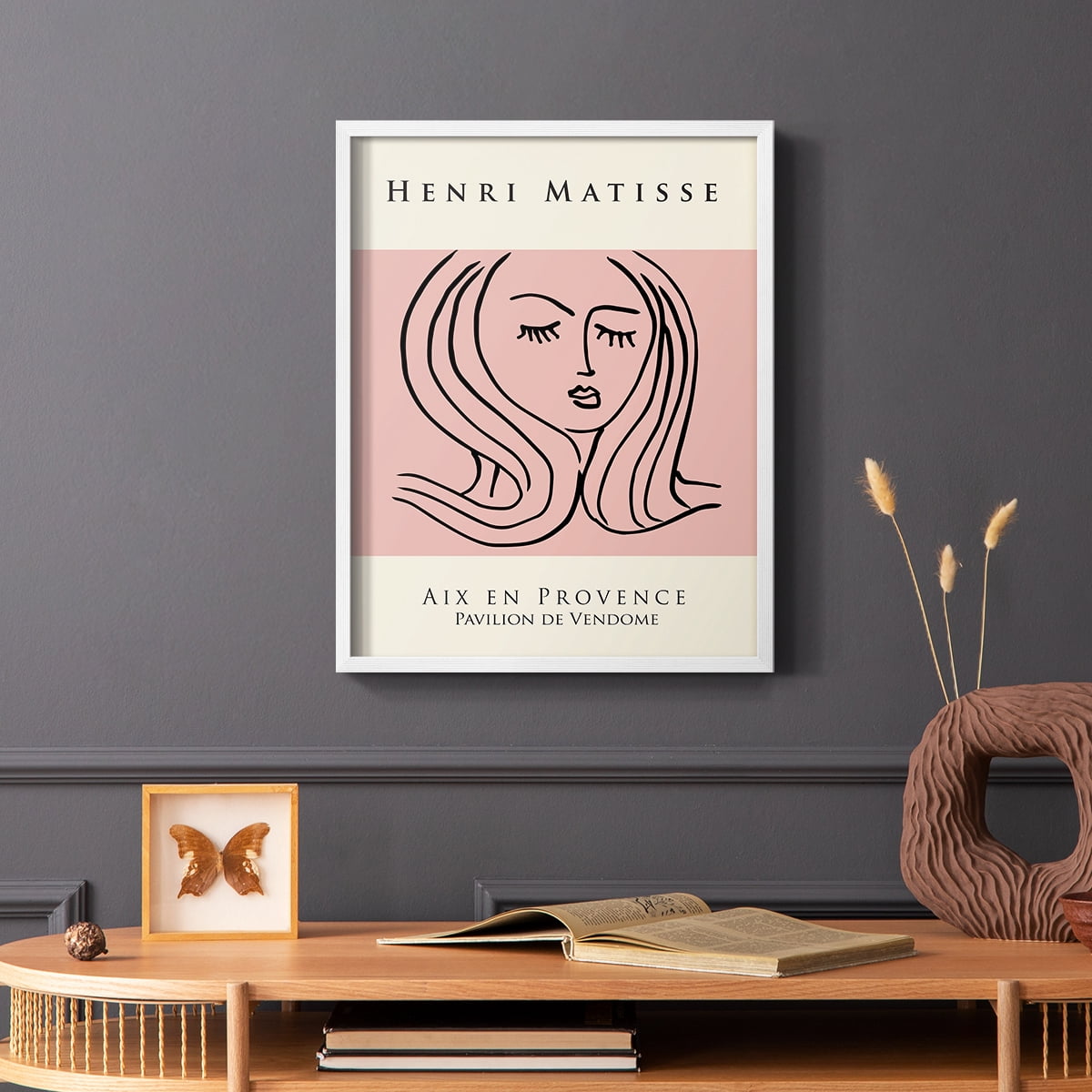 Matisse LXXVIII Framed Print - Solid Wood