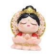 thumbnail image 3 of Mini figura china Feng Shui, estatua portátil, centro de mesa, regalo de festival, decoración de escritorio, escultura decorativa para dormitorio 4x45x55cm, 3 of 8