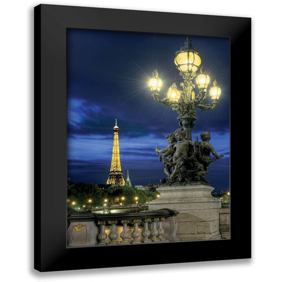 AG 11x14 Black Modern Framed Museum Art Print Titled - City of light