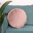 thumbnail image 1 of Round Shape Seat Pad Footstool Pouf 1, 1 of 5