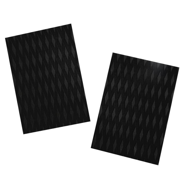 2x Antidérapant Noir EVA Skimboard Traction Tail Pads Grips Pont