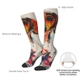 thumbnail image 4 of Sigee Colorful Dachshund Art for Socks for Men Women Socks Stocking Compression Socks, 4 of 6