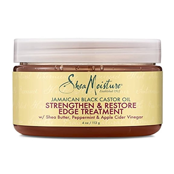 SheaMoisture 4 oz Jamaican Black Castor Oil Strengthen, Grow & Restore Edge Treatment