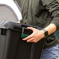thumbnail image 5 of Remington® 22 Gal. Plastic Storage Bins with Lids, Latching Totes, Heavy Duty Containers, 5 of 11