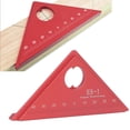 thumbnail image 1 of Escuadra De Carpintería, Escala Métrica De aleación De Aluminio, Resistencia A La Corrosión, Prevención De óxido, Regla De ángulo De 45 Grados Oxidada Para Proyectos De, 1 of 7