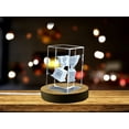 thumbnail image 2 of Australian Open Crystal Trophy Keepsake Fun Sports Gift for Tennis Fans, 2 of 6