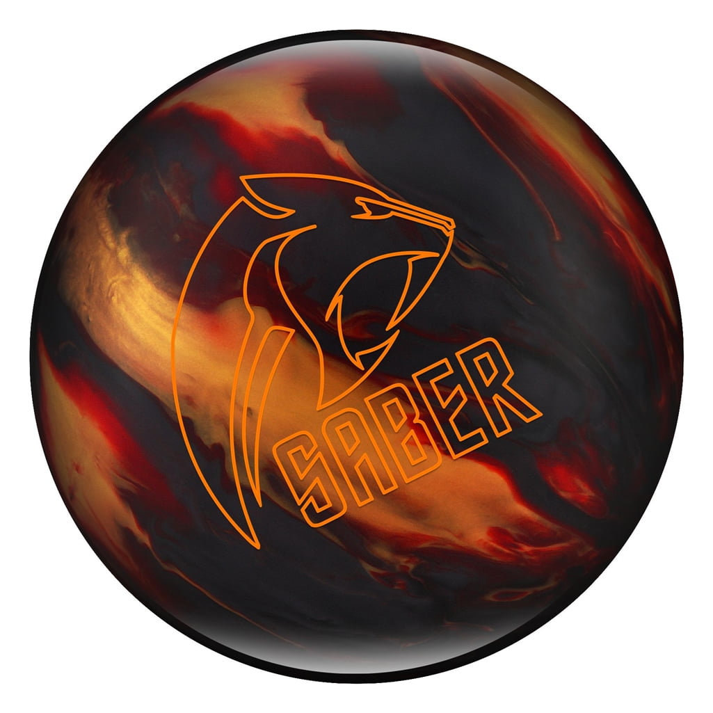 Columbia 300 Saber Pearl Bowling Ball Red/Gold/Smoke (15lbs)