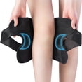 thumbnail image 3 of vendaje de apoyo para la rodilla para aliviar el dolor, rodillera médica para correr, entrenamiento, artritis, recuperación de articulaciones tamaño L (106-135 libras), 3 of 5
