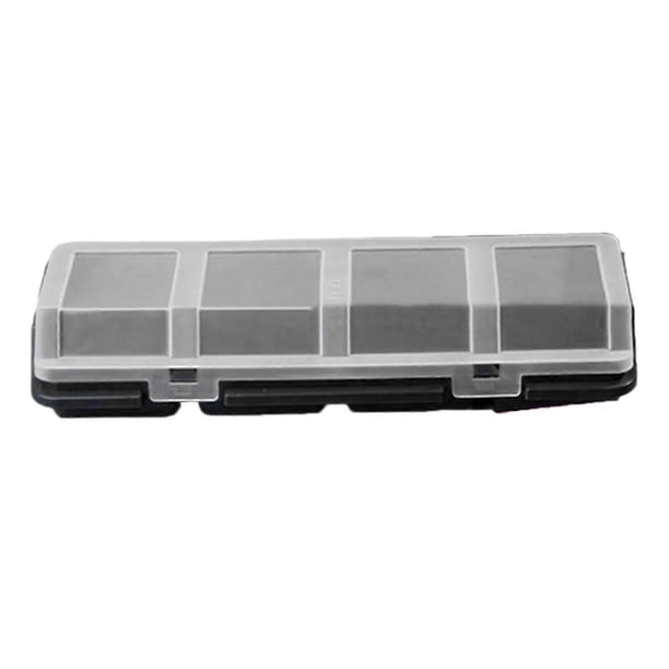 Multi Compartment Organizer Box For Screws Small Parts Plastic Hardware And Jewelry Storage Case Craft Supplies Red