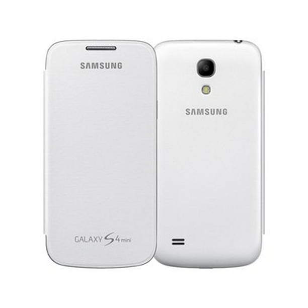 Pathologisch tevredenheid Diagnostiseren Samsung Flip Cover for Samsung Galaxy S4 Mini (White) - Walmart.com