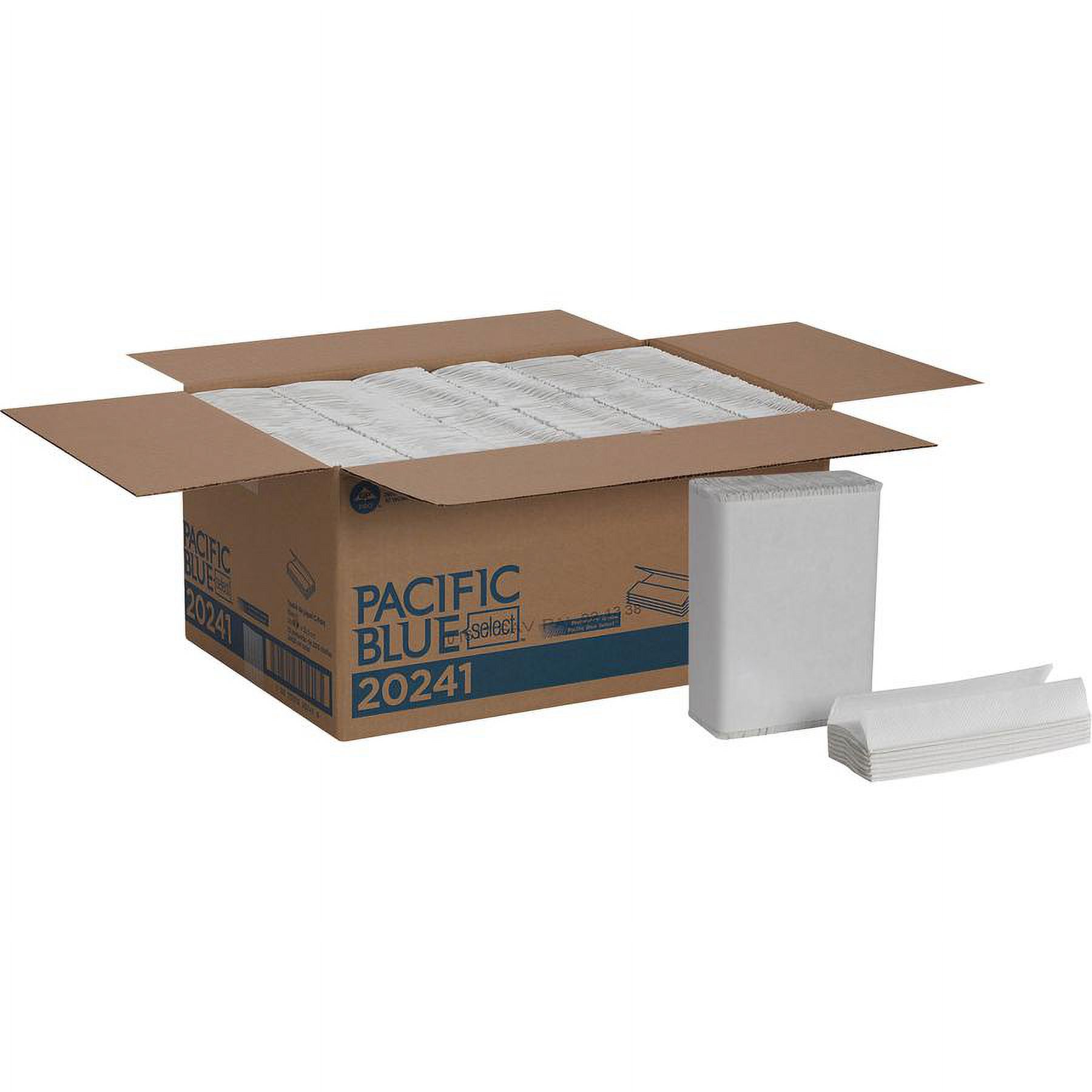 C-Fold Paper Towel, 10 1/10 X 13 2/5, White, 200/pack, 12 Packs/carton