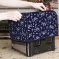 thumbnail image 7 of Honeii Bicycle1 Print 4 slice Toaster Cover, Two Slice Toaster Dust-proof Cover For Kitchen Small Appliance and Fingerprint Protection, 7 of 7