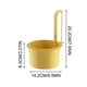 thumbnail image 3 of Cesta Colgante para Fregadero de Cocina, Filtro de Alimentos con Cesta para Limpiar Frutas, Colador de Fregadero Doméstico Duradero para Facilitar La Separación de Alimentos y El Lavado de Verduras., 3 of 7