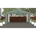 thumbnail image 4 of Sheltertube Wind And Snow-Load Rated Garage, 20X18X10 Green, 4 of 11